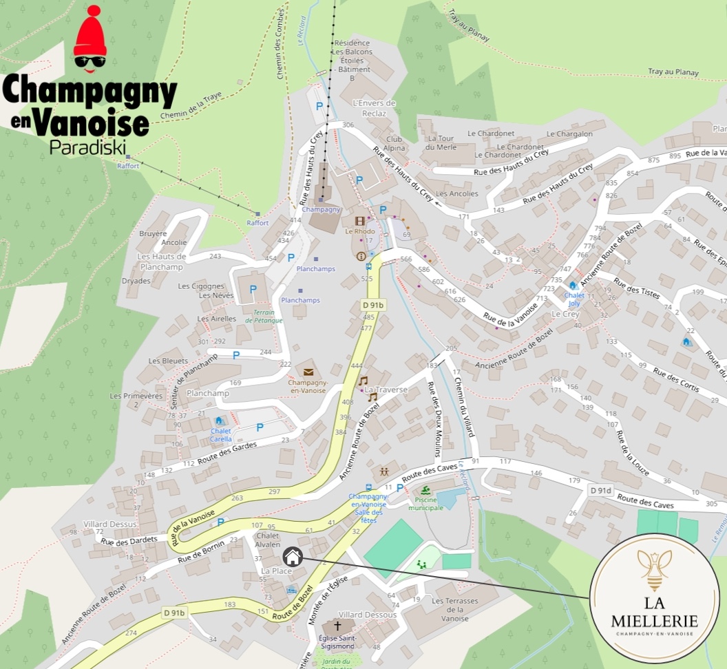 Réservation d'appartement et de chalets de luxe à Champagny-en-Vanoise | Les Coeurs de Marie